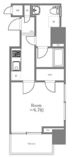 東京都千代田区麹町5【マンション】の間取り