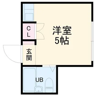 梶ヶ谷スチューデントパレス【1階】の間取り