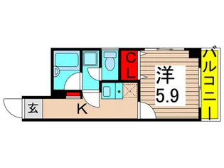 グランドゥ-ルI&Y【4階】の間取り