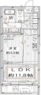 レガリス馬込パークサイド【2階】の間取り