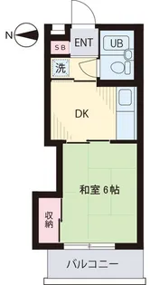 メゾン カメリア【1階】の間取り