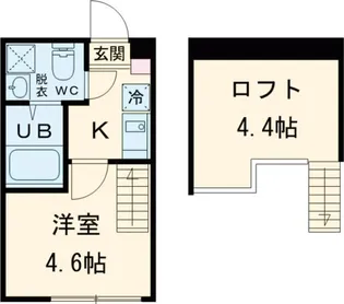クレスト小岩【2階】の間取り