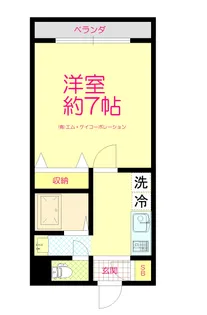 丹木田口ビル【1階】の間取り