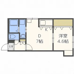 プリマベーラ発寒南【3階】の間取り