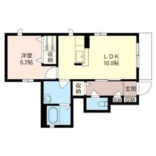 シャーメゾン湘南【1階】の間取り