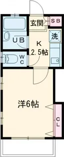 ドエル奥沢【1階】の間取り