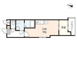 セブンプロート草津南【3階】の間取り
