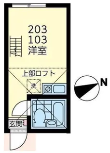 サザン程ヶ谷本陣【1階】の間取り