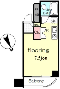 ストークプラザ駒込【7階】の間取り