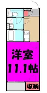 イヤサカ【2階】の間取り