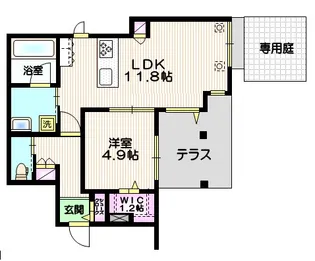 東京都豊島区高松1【マンション】の間取り
