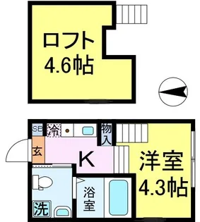 セキレイ【2階】の間取り