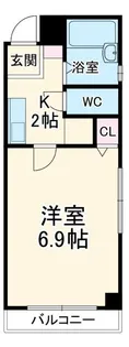 e池下【3階】の間取り