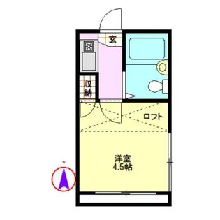 ライフピアプリンセス【2階】の間取り