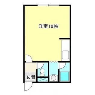 ハイツ天の川【2階】の間取り