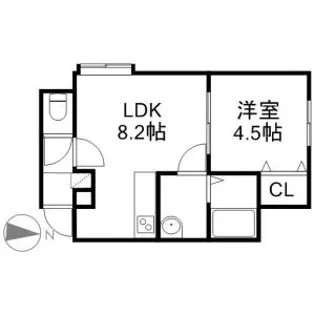 コンフォートI【3階】の間取り