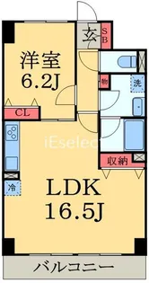 ウィルテラス千葉中央【4階】の間取り