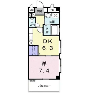 Mahalo(マハロ)【2階】の間取り