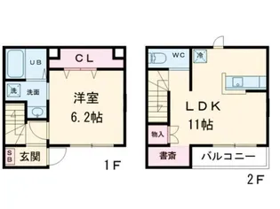 Belle Fleur(ベル フルール)の間取り