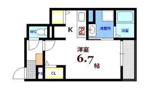 広島県広島市安佐南区長束西4【アパート】の間取り