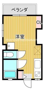 89.BLD【2階】の間取り