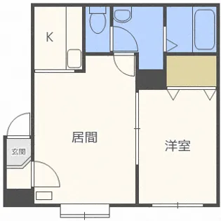 カーナ・ハギナカ【3階】の間取り