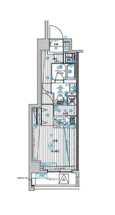 フュージョナル北赤羽【3階】の間取り