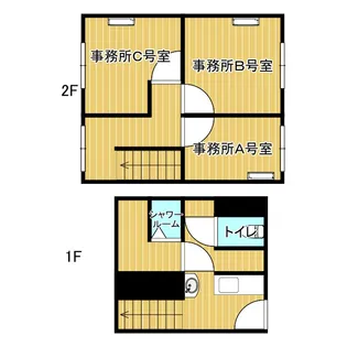 トーカイプラザ別館【2階】の間取り