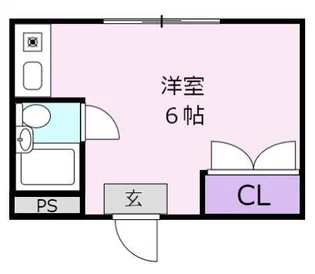 ブリッジシーダ【2階】の間取り