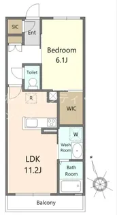 マストライフ北馬込【2階】の間取り