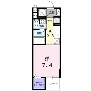 コンティネント【2階】の間取り