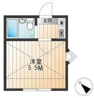 PAMファミリーE棟【1階】の間取り