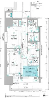 プレサンス ロジェ 名古屋駅前【3階】の間取り