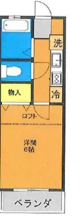 コーポオグラ【2階】の間取り