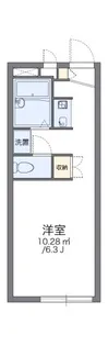 レオパレスニューイエナ【2階】の間取り