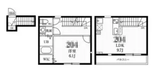 ミハス明大前の間取り