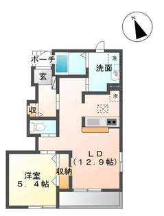 LIFE CUBE2【1階】の間取り