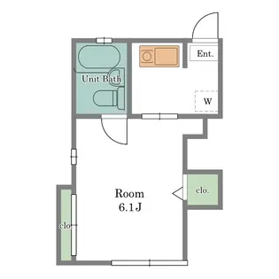 ホワイトハイムB棟【2階】の間取り