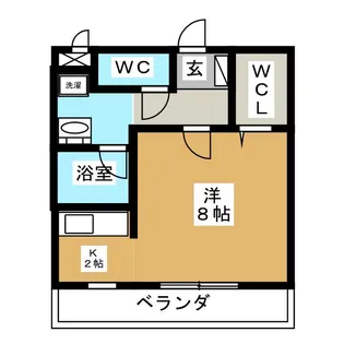 グランコート【3階】の間取り