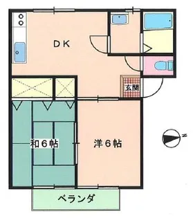 エレガントセイワ【2階】の間取り