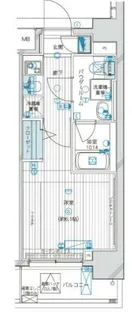 メインステージ白山II【7階】の間取り