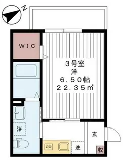 グランビュー船堀【1階】の間取り