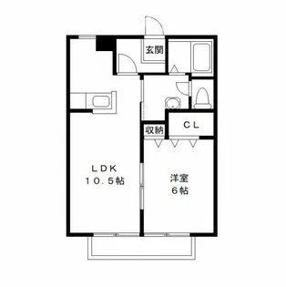 コアロードII【2階】の間取り