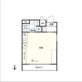 DECOLLO【2階】の間取り