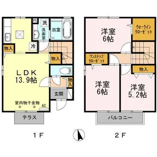 クレアトールK Iの間取り