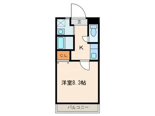 グリーンシティーIII【1階】の間取り