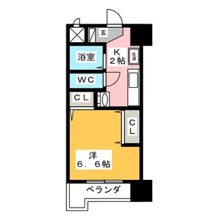 ソアレシバタ【2階】の間取り