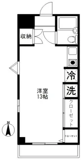 FK山王マンション【2階】の間取り