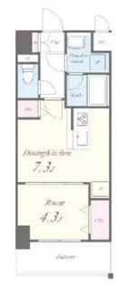 アヴェニール久米川【2階】の間取り