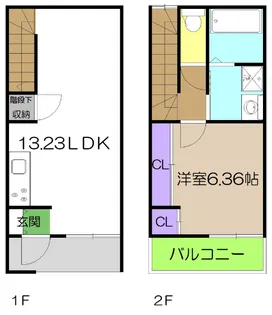Gran X nangoku(北101~108)の間取り